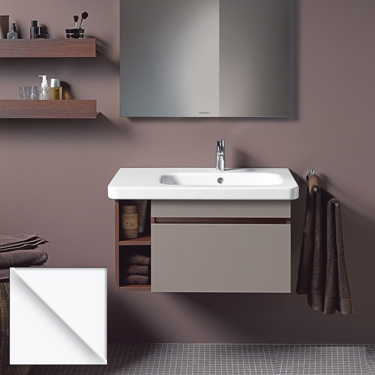 Тумба под раковину 73 см Duravit DuraStyle DS639301818 белый матовый