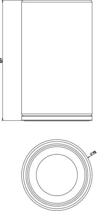 Стакан Gessi Inciso 58532#149, finox / черный