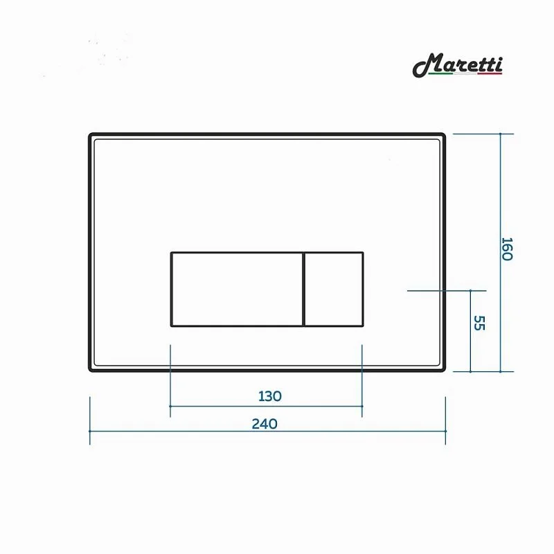 Инсталляция Maretti AC11P5211, с безободковым унитазом Umbria UM10PBM76-844, крышка-сиденье микролифт, клавиша Umbria AC12UM-560, черный, комплект, UM76UM56052