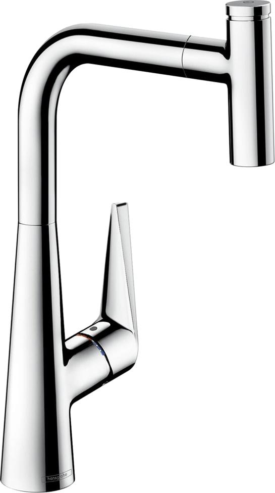 Смеситель с выдвижной лейкой Hansgrohe Talis Select S 72821000