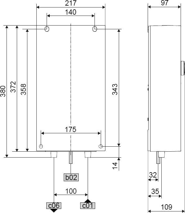 Проточный электрический водонагреватель Stiebel Eltron DCE-X 6/8 Premium