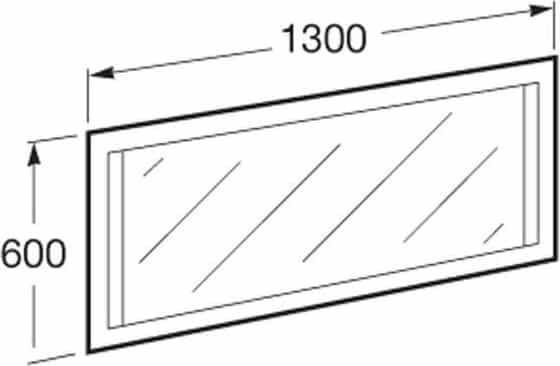 Зеркало Roca Stratum 856225000