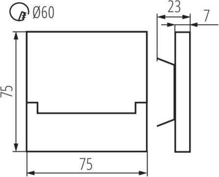 Подсветка для лестницы Kanlux Sabik 29853