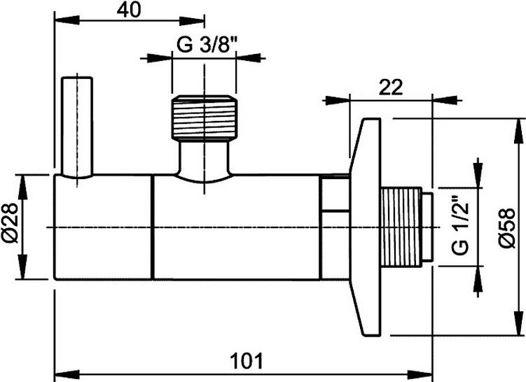 Вентиль AlcaPlast ARV001