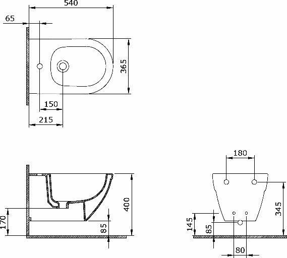 Комплект Унитаз подвесной BOCCHI Taormina Arch 1012-001-0129 белый + Крышка A0302-001 с микролифтом, глянцевая белая + Инсталляция Ewrika ProLT 0026-2020 + Кнопка 0040 хром матовый + Биде + Инсталляция AlcaPlast A105 /1120