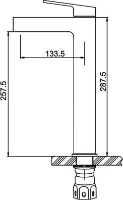 Смеситель для раковины Gappo G1099-32