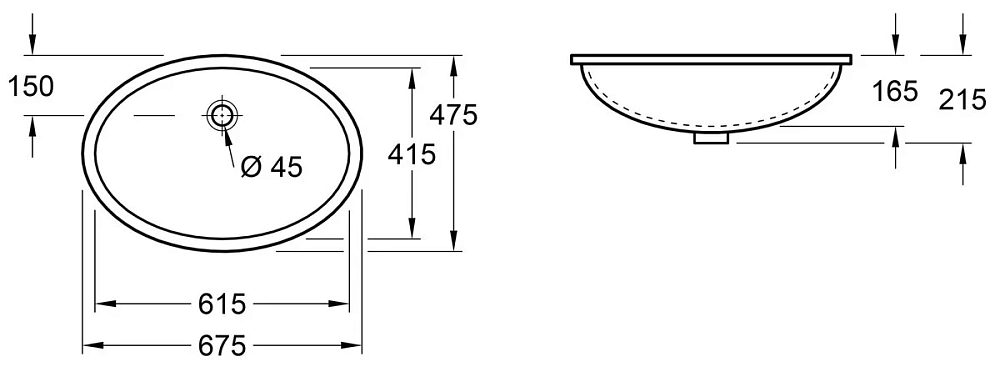 Раковина Villeroy&Boch Evana 614400R1 белый