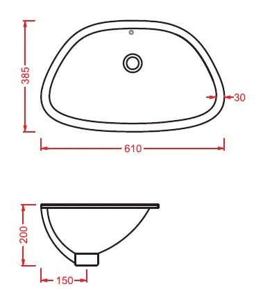 Раковина ArtCeram Plettro PTL003 01 00 белый