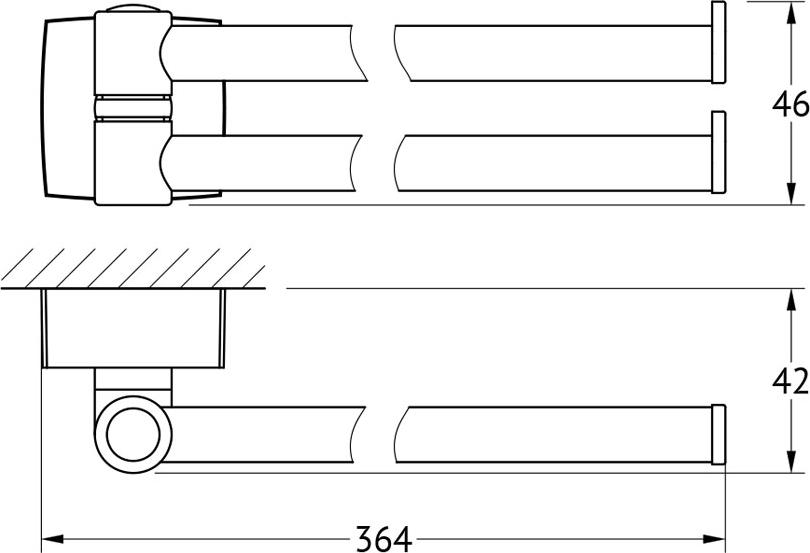 Полотенцедержатель FBS Esperado ESP 044