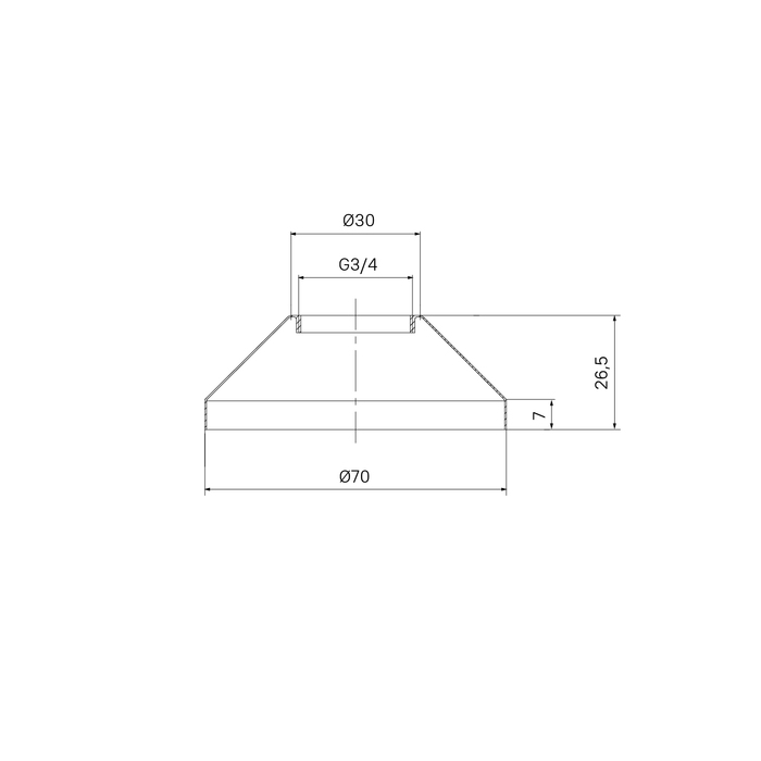 Отражатель Iddis Optima Home 982R26C0SM хром