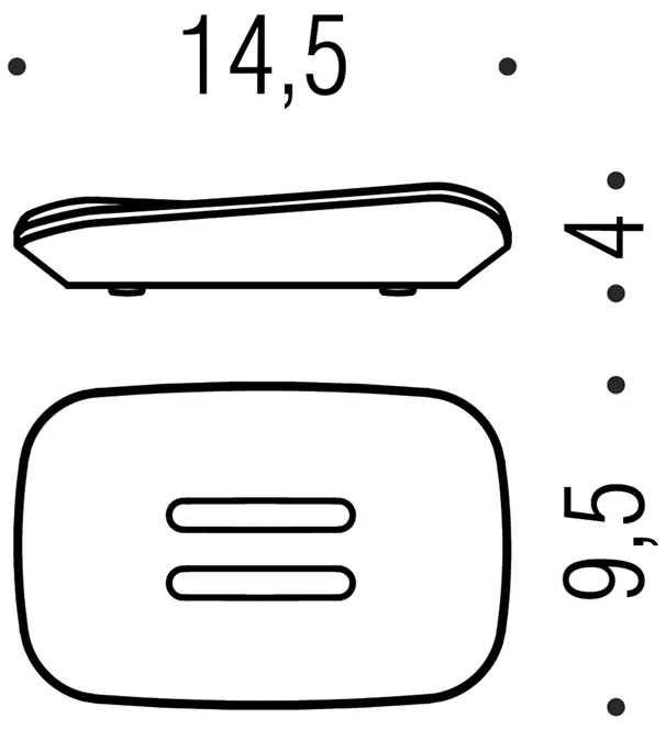 Мыльница Colombo Alize B2540 хром