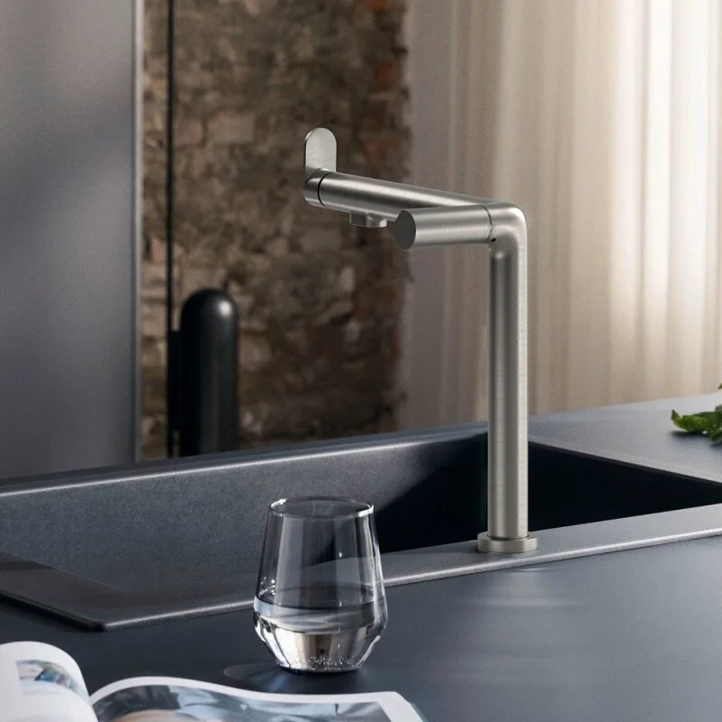 Смеситель для кухни Hansgrohe Aqittura 76810800 серый