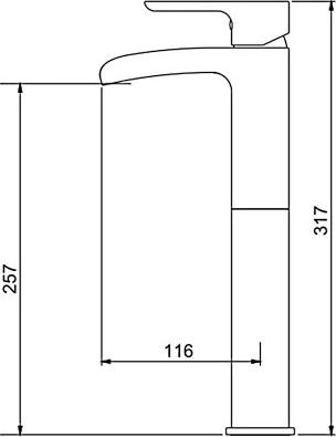 Смеситель для раковины Gappo G1048-31