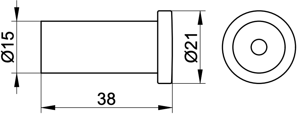 Крючок Keuco Plan 14916370000 черный