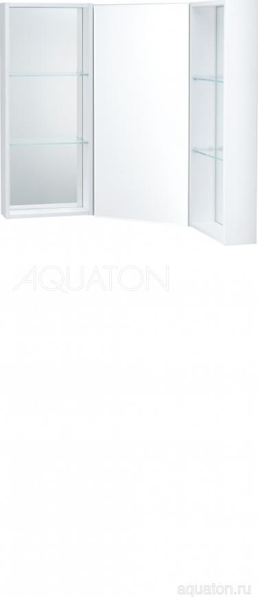 Зеркальный шкаф Aquaton Кантара 35 1A205802ANW70, белый