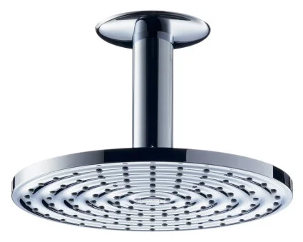 Верхний душ Hansgrohe Raindance Air 27472000, 18х18 см, 1 режим струи, с держателем