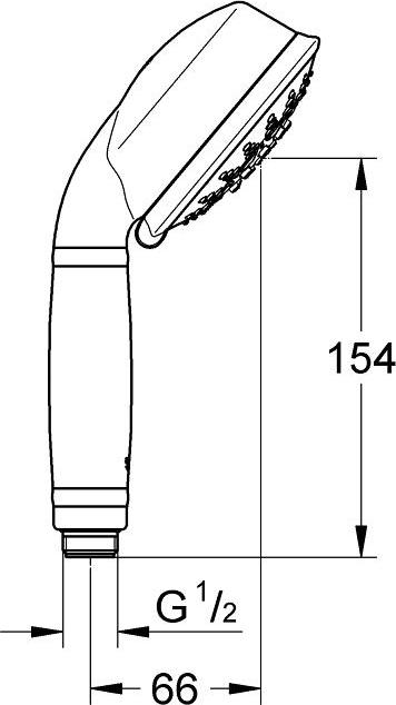 Ручной душ Grohe Relexa Rustic 27123000