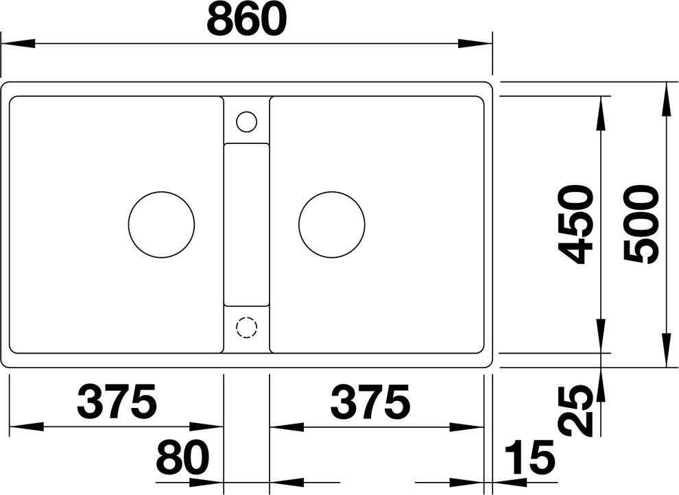 Кухонная мойка Blanco Zia 9 517424 серый бежевый