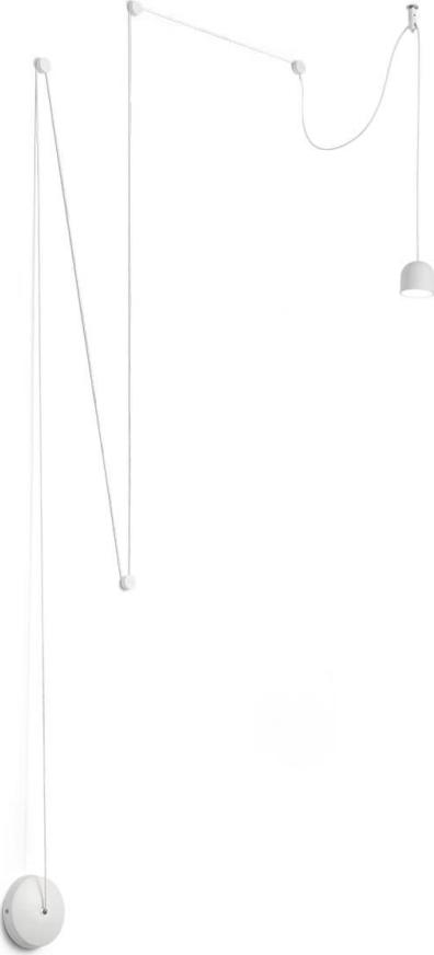 Подвесной светодиодный светильник Ideal Lux Tall SP1 Small Bianco 196794