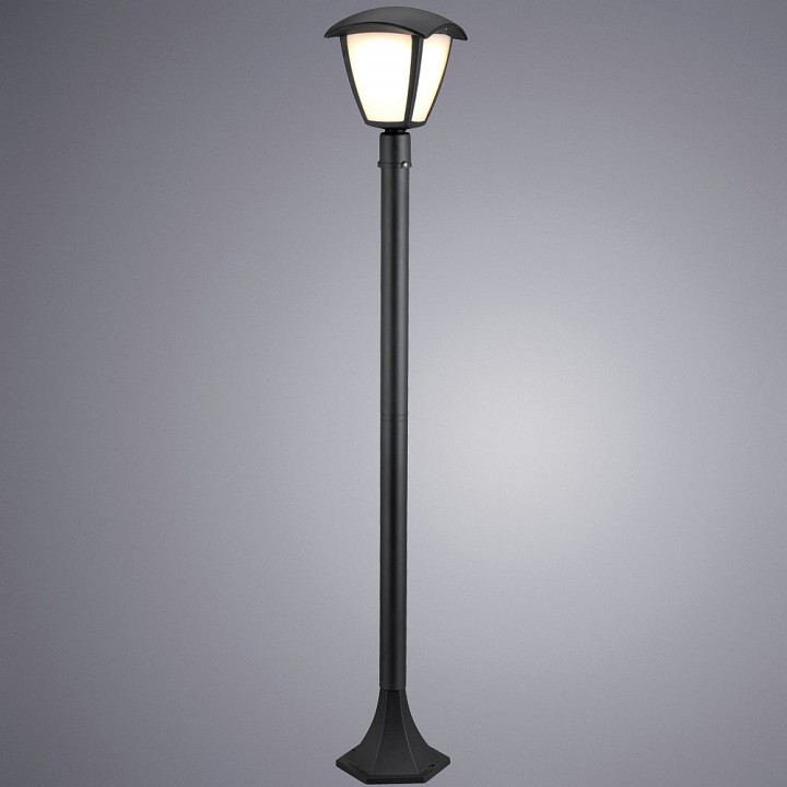 Наземные высокие светильники Arte Lamp Savanna A2209PA-1BK