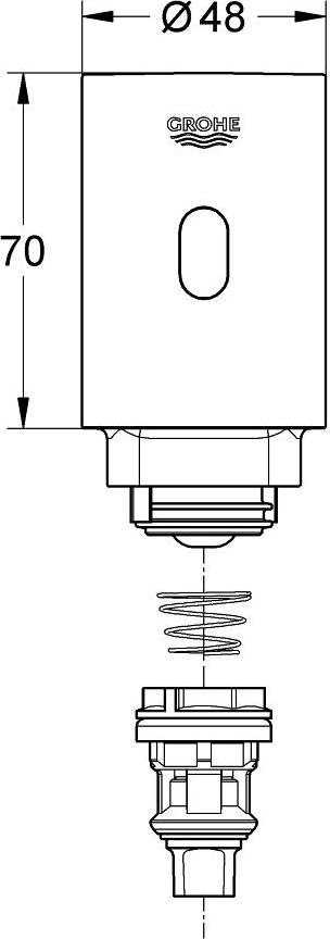 Электроника для переоснащения Grohe Tectron 37427001