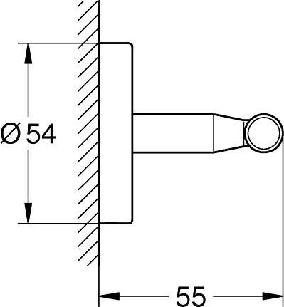 Крючок Grohe BauCosmopolitan 40461001