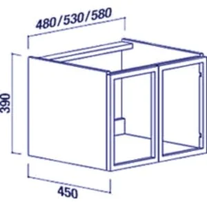 Тумба под раковину Laufen Case 4.7295.1.070.500.1 белый