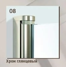 Шторка на ванну Vegas Glass E2V Lux E2V Lux 120 08 ARTDECO D2