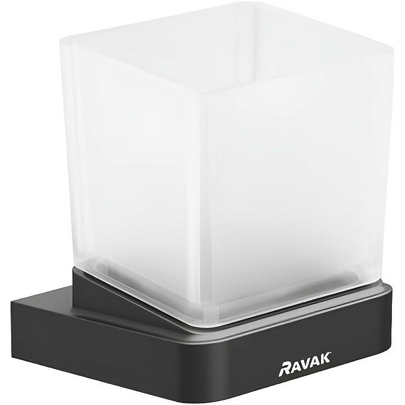 Стакан Ravak 10 X07P557 черный матовый 5170₽