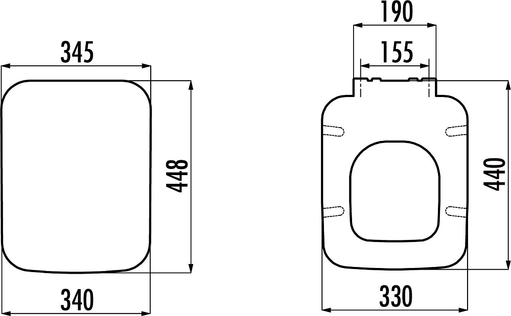 Крышка-сиденье Creavit Sphinx KC4010.01 с микролифтом