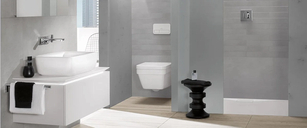 Подвесной безободковый унитаз Villeroy&Boch Architectura 5685 H1R1