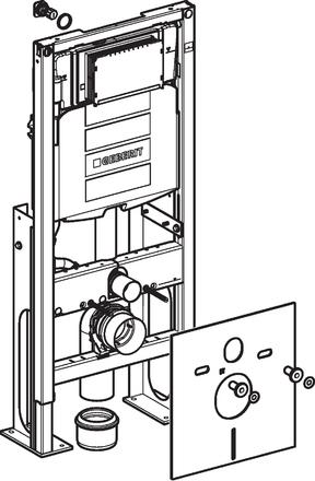 Система инсталляции для унитазов Geberit Duofix UP320 111.380.00.5