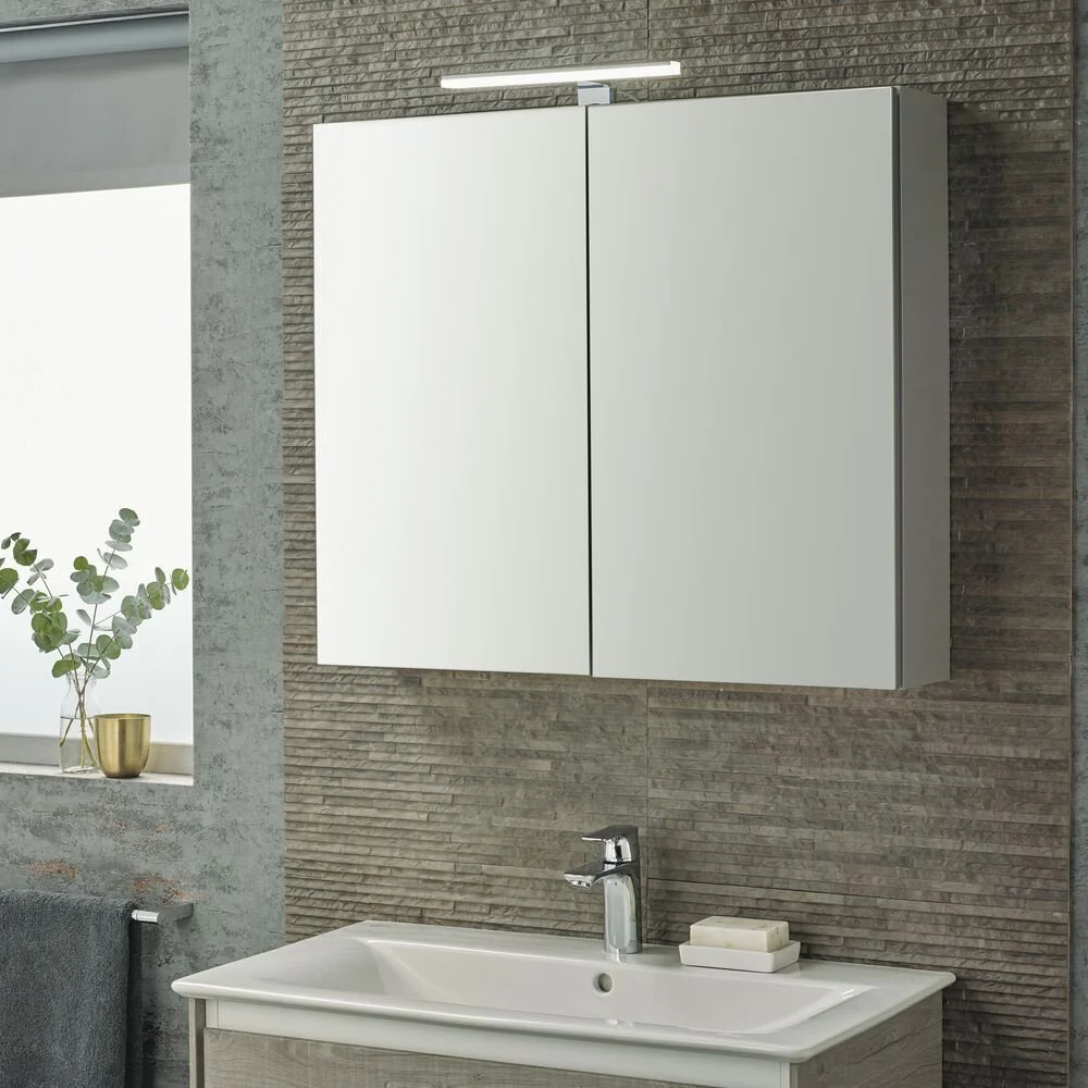 Зеркальный шкаф Ideal Standard Mirror&Light T3592AL хром