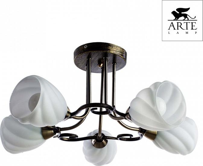 Потолочная люстра Arte Lamp Swirls A6253PL-5BA