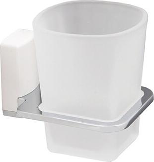 Стакан WasserKRAFT Kammel Leine K-5028W, белый