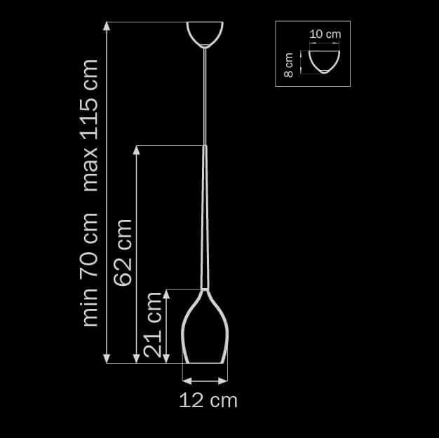 Подвесной светильник Lightstar Meta Duovo 807117