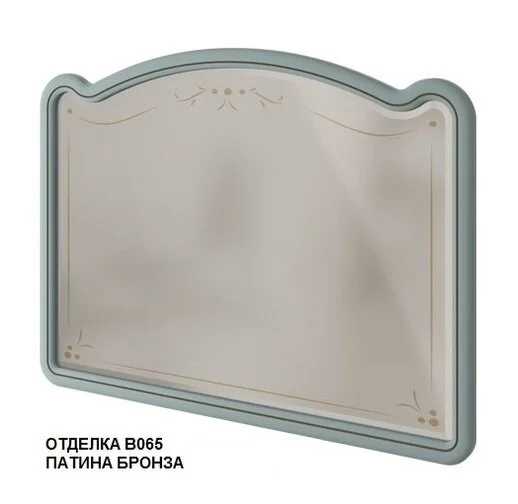 Зеркало Caprigo Imperio 11632-B065-pat-bronza голубой