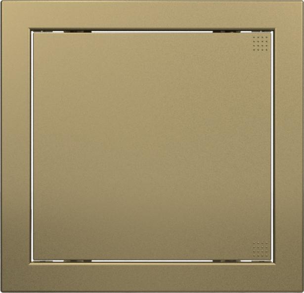 Пластиковый сантехнический люк Evecs Л Л1515 champagne 16.8x16.8 см