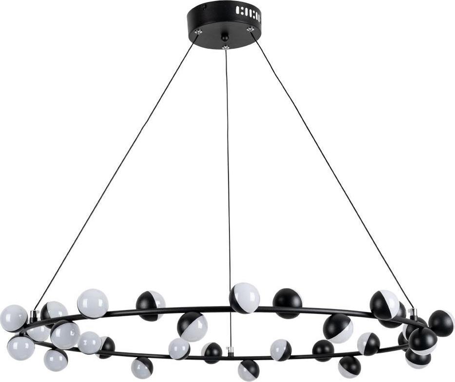 Подвесная светодиодная люстра Arte Lamp Dexter A3619SP-30BK