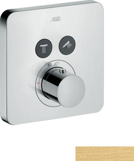 Термостат для душа Axor ShowerSelect 36707250, золото