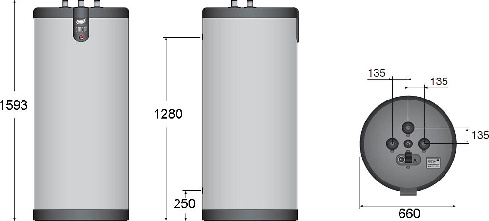 Водонагреватель ACV SMART SL 320L