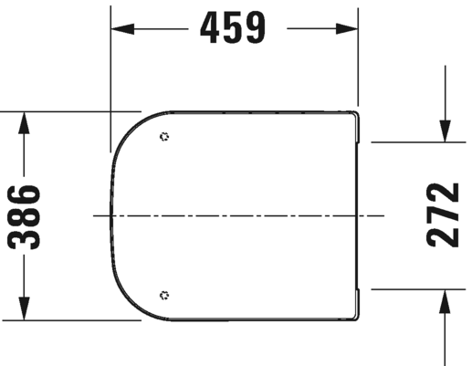 Сиденье для унитаза Duravit P3 Comforts 0020310000