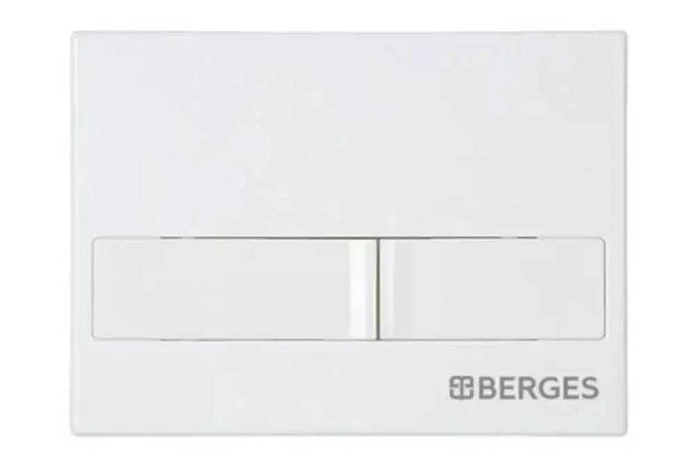 Комплект Berges: инсталляция Berges NOVUM525, с унитазом EGO XL Rimless и сиденьем микролифт, кнопка L1 белая, комплект 043323