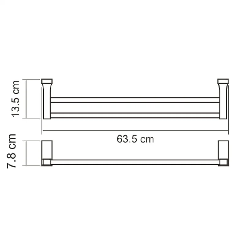 Полотенцедержатель WasserKRAFT Lopau К-6000 K-6040 хром