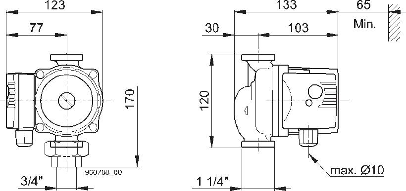 Циркуляционный насос Biral WX-10