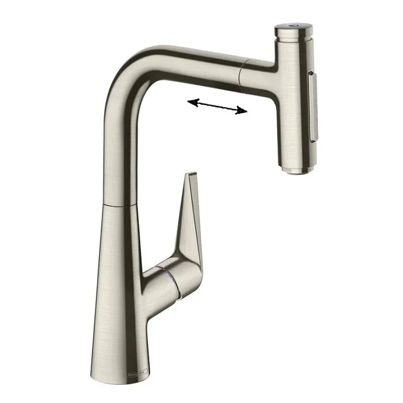 Смеситель для кухни Hansgrohe Talis Select 73868800 серый