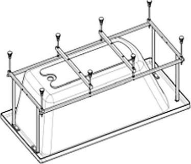 Акриловая ванна Excellent Sekwana 170х75 WAEX.SEK17WH