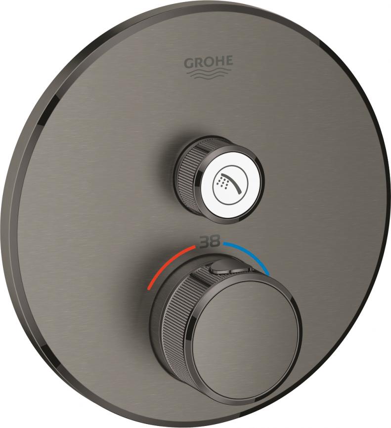 Термостат Grohe Grohtherm SmartControl 29118AL0 тёмный графит, матовый