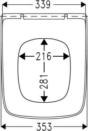 Крышка-сиденье Haro Calida 533081 с микролифтом, белый