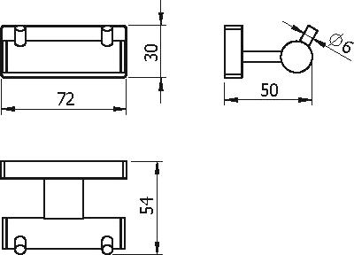 Крючок Langberger Alster 10932B